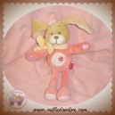 TEX SOS DOUDOU LAPIN CHIEN ROSE COCCINELLE 18 CM