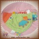 LABEL LABEL DOUDOU POULE PLATE VERT EPONGE CHIFFRES