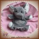 HISTOIRE D'OURS SOS DOUDOU ELEPHANT GRIS CLAIR MARIONNETTE
