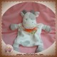 NICOTOY DOUDOU ZEBRE VACHE BLANCHE GRISE FEUILLE PLAT SOS