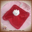 SUCRE D'ORGE SOS DOUDOU OURS PLAT VELOURS ROUGE