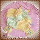 GIPSY SOS DOUDOU GRENOUILLE PLATE VERTE JAUNE NOEUD PATTES