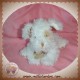 HISTOIRE D'OURS SOS DOUDOU CHIEN BOUCLETTE ECRU BLANC BEIGE