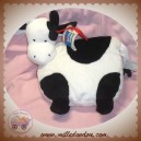 ANNA CLUB PLUSH SOS DOUDOU VACHE BLANCHE NOIR QUASI PLAT COW FLAT 9