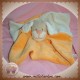 DOU KIDOU DOUDOU CHIEN BEIGE PLAT ECRU ORANGE DOUKIDOU SOS