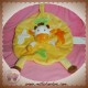 KIMBALOO SOS DOUDOU VACHE GIRAFE CHEVAL PLAT ROND JAUNE VERT