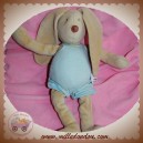 MOULIN ROTY SOS DOUDOU LAPIN MALO BEIGE BARBOTEUSE BLEU