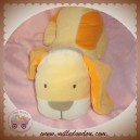 SUCRE D'ORGE SOS DOUDOU CHIEN ALLONGE ORANGE BLANC