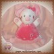 NICOTOY SOS DOUDOU SOURIS ROSE QUASI PLATE FLEUR 