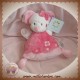 NICOTOY SOS DOUDOU SOURIS ROSE QUASI PLATE FLEUR 