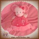 NICOTOY SOS DOUDOU SOURIS ROSE QUASI PLATE FLEUR 