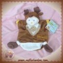 DOUDOU ET COMPAGNIE SOS LAPIN MARRON MARIONNETTE DEGUISE CARIBOU