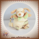 DOUDOU ET COMPAGNIE SOS COPAIN LE CHIEN ECRU BEIGE VERT OS