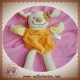 KIMBALOO SOS DOUDOU CHIEN ECRU BEIGE MARIONNETTE ORANGE