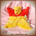 DISNEY SOS DOUDOU WINNIE L'OURSON OURS COUSSIN ORANGE ROUGE 