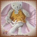 MOULIN ROTY SOS DOUDOU CHAT CHATTE AGATHE AVEC ROBE ET BEBE ORANGE