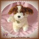 HISTOIRE D'OURS SOS DOUDOU CHIEN BOUCLETTE ECRU MARRON