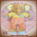 MOSA SOS DOUDOU ELEPHANT BEIGE CORPS ORANGE JAUNE MUSIQUE