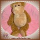 CHARLY & CIE SOS DOUDOU SINGE MARRON POIL BOUCLETTE