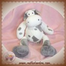 PLUSHIES SOS DOUDOU VACHE BLANCHE GRISE BILLES NICOTOY