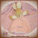 TAKINOU SOS DOUDOU LAPIN BEIGE PLAT ROSE