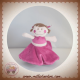 KIMBALOO DOUDOU POUPEE FILLE PLAT OVAL VIOLET SOS