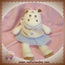 TAKINOU DOUDOU HIPPOPOTAME BEIGE ET BLEU ROBE HYPOLITHE SOS 