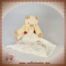 SUCRE D'ORGE DOUDOU KOALA BEIGE ROUGE MOUCHOIR SOS