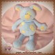 KIABI SOS DOUDOU PELUCHE CHIEN LAPIN BLEU ROND JAUNE