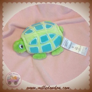 H&M H & M SOS DOUDOU TORTUE VERT CARAPACE CARRE BLEU