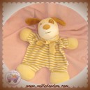 PSLD SOS DOUDOU CHIEN PLAT RAYE BLANC BEIGE CREDIT AGRICOLE