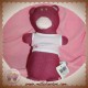 OKAIDI OBAIBI SOS DOUDOU OURS STYLE LAINE ROSE VIOLET