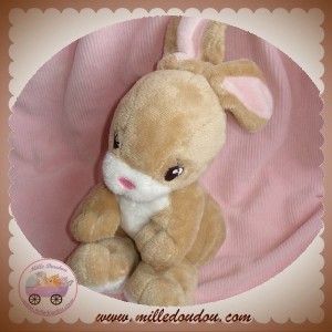 H&M H ET M SOS DOUDOU PELUCHE LAPIN BEIGE BLANC