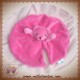 CANDES SOS DOUDOU OURS PLAT ROSE FUSHIA