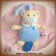 TOODO SOS DOUDOU OURS ECRU BLEU ETOILES MUSICAL