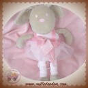 COROLLE SOS DOUDOU LAPIN BEIGE DANSEUSE TUTU ROSE MUSICAL