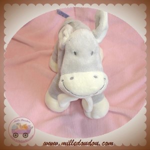 ORCHESTRA SOS DOUDOU CHEVAL GRIS ECRU ECHARPE