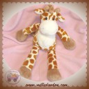 NICOTOY DOUDOU GIRAFE TACHETE MARRON ECRU MOLLE TOTAL SOS