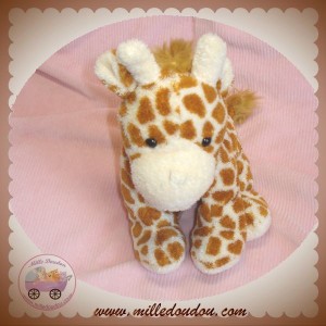 MAXITA SOS DOUDOU GIRAFE TACHETE MARRON ECRU