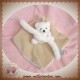 BNP WEEZBEE SOS DOUDOU OURS PLAT BEIGE ECRU