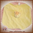 TIM POUCE DOUDOU OURS RENARD PLAT JAUNE ORANGE SOS