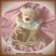 POMMETTE SOS DOUDOU OURS ECRU MARIONNETTE BEIGE