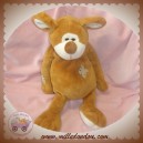 MAXITA SOS DOUDOU SOURIS MARRON BANDANA 