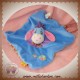 DISNEY SOS DOUDOU BOURRIQUET ANE PLAT BLEU RAYE MULTICOLORE