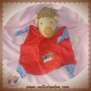 SIGIKID SOS DOUDOU HERISSON PLAT ROUGE BLEU