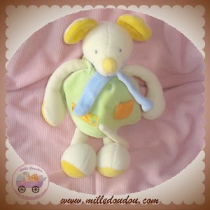 MOULIN ROTY SOS DOUDOU SOURIS ECRU HAUT VERT NESTOR CAPUCINE