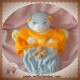 NOUNOURS DOUDOU OURS CHAT MARIONNETTE BLEU ORANGE BEBE