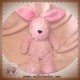 AJENA SOS DOUDOU LAPIN BOUCLETTE ROSE