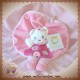 NICOTOY SOS DOUDOU CHAT PLAT OVAL ROSE FLEUR COEUR 9