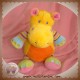 NICOTOY SOS DOUDOU HIPPOPOTAME BOULE JAUNE ORANGE